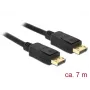 Cabo DisplayPort DeLOCK 84860 7 m preto
