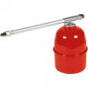 Conjunto de ar comprimido Professional, 5 peças, pistola de pulverização prateado/vermelho