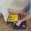 Organizador de peças pequenas Stanley Sortmaster Multilevel Organizer preto transparente 400x420x315 mm