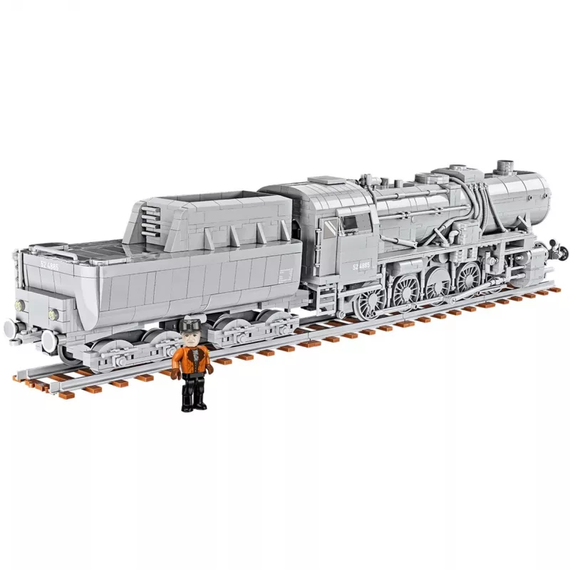 Blocos de construção COBI locomotiva de guerra série 52 2476 peças