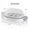 Ovoqueira Bomann EK 5022 CB 6 ovos 400 W prateado transparente branco