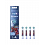 Oral-B EB10-4 Kids Spider-Man cabeças de escova de substituição, 4 unid.