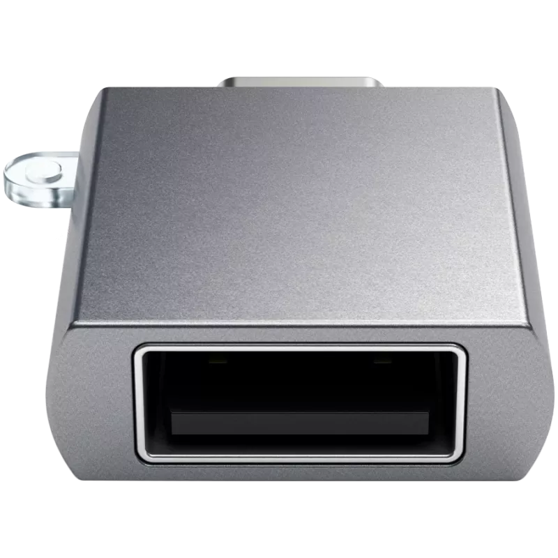 Adaptador Satechi USB-C para USB 3.0 Space Gray design elegante e alta qualidade - design compacto - - - (179979)