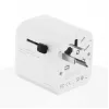 Adaptador de viagem universal GEMBIRD TPA-EU2A12-01-W 12W fonte de alimentação USB para tomadas internacionais