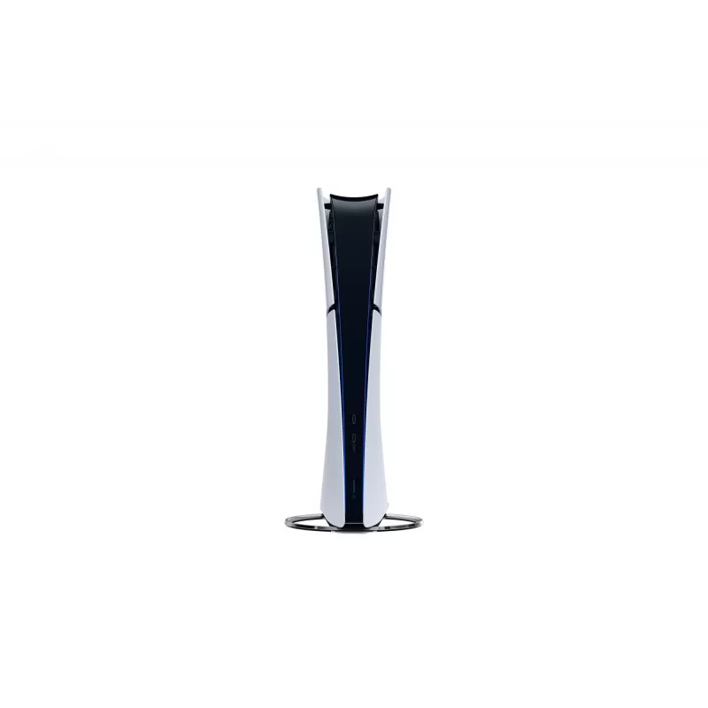 Suporte vertical Sony, suporte, PlayStation 5 slim, preto, cromado, brilhante / mate, PlayStation 5 slim, PlayStation 5 slim Digital Edition, 191 mm