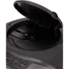 Micro-sistema de áudio Aiwa BBTU-400BK, leitor CD/MP3/FM-PLL/BT (Preto)