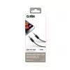 SBS TECABLE35KR - cabo de áudio - mini-phone estéreo 3,5 mm macho para mini-phone estéreo 3,5 mm macho - 1,5 m - preto (TECABLE35KR)