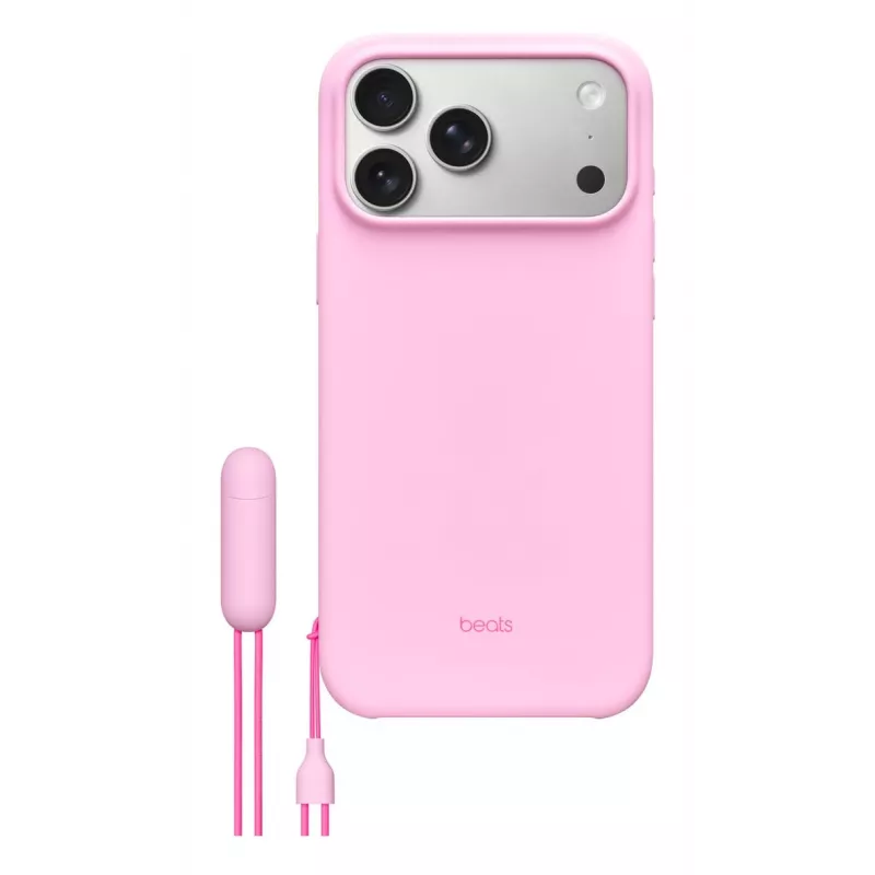 Capa com suporte Beats para iPhone 17 Pro Max com MagSafe e controlo de câmara - Pebble Pink