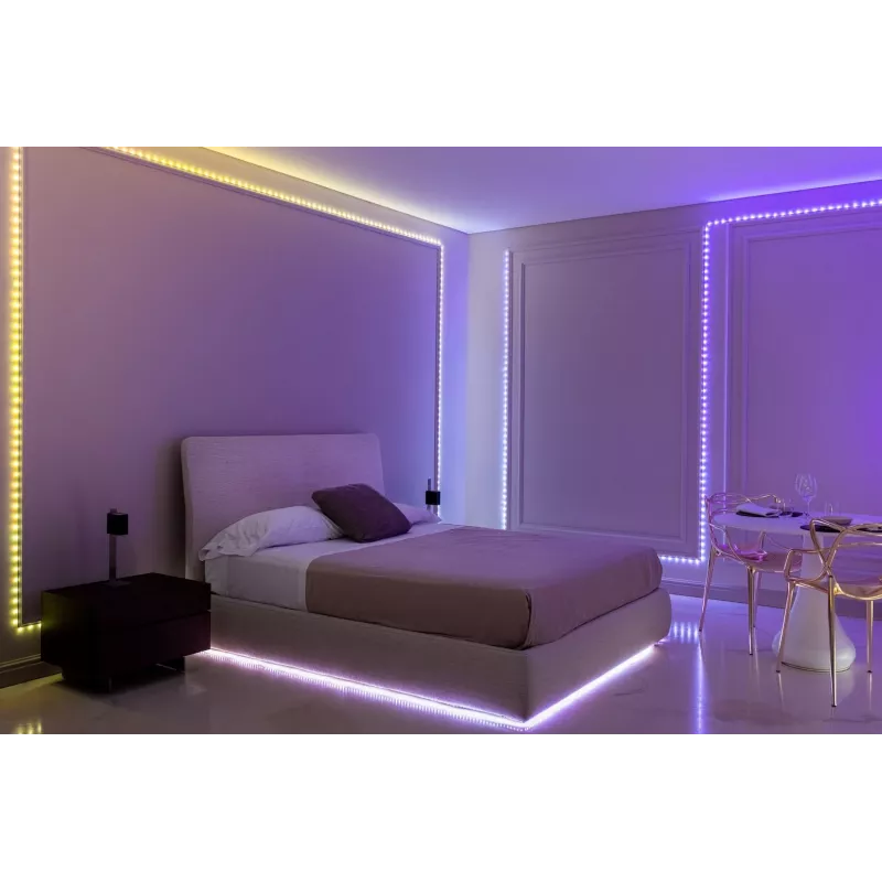 Twinkly Dots 60 RGB USB luzes inteligentes, 3 m, preto