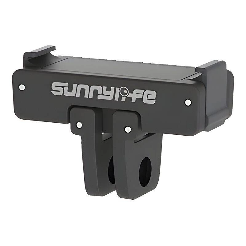 Adaptador magnético de troca rápida Sunnylife para DJI Action 2/3/4 – montagem de 1/4 de polegada