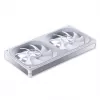 Ventoinha Jonsbo ZA-240, PWM, ARGB - 240 mm, branco