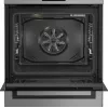 Fogão independente a gás-elétrico BEKO FBM62330GXTN 60 cm, placa a gás de 4 queimadores, forno elétrico de 72 l, classe de eficiência energética A