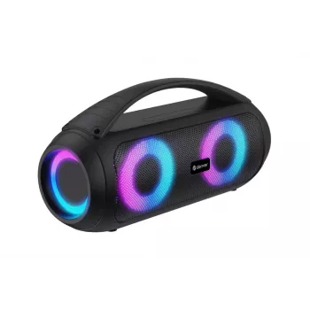 Altifalante Bluetooth Denver BTG-616 com pega e iluminação LED