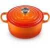 Le Creuset Signature Assadeira redonda 18 cm vulcânico
