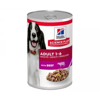 HILL'S Science Plan Canine Adult Beef - Alimento húmido para cães - 370 g