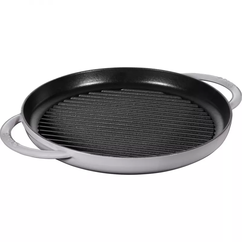 Grelhador redondo ZWILLING STAUB 30 cm cinzento
