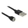 Cabo USB DeLOCK 85724 USB 2.0 1,1 m preto