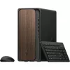 HP OmniDesk AI PC M03-0475ng Core Ultra 7 265 16GB/1TB SSD Windows 11 Dark Wood - layout do teclado possivelmente alemão