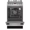 Placa de cozinha AMICA 57GcES3.33HZpTaA(Xx) PIZZA, 3 zonas de cozinha, controlo tátil, classe de eficiência energética A