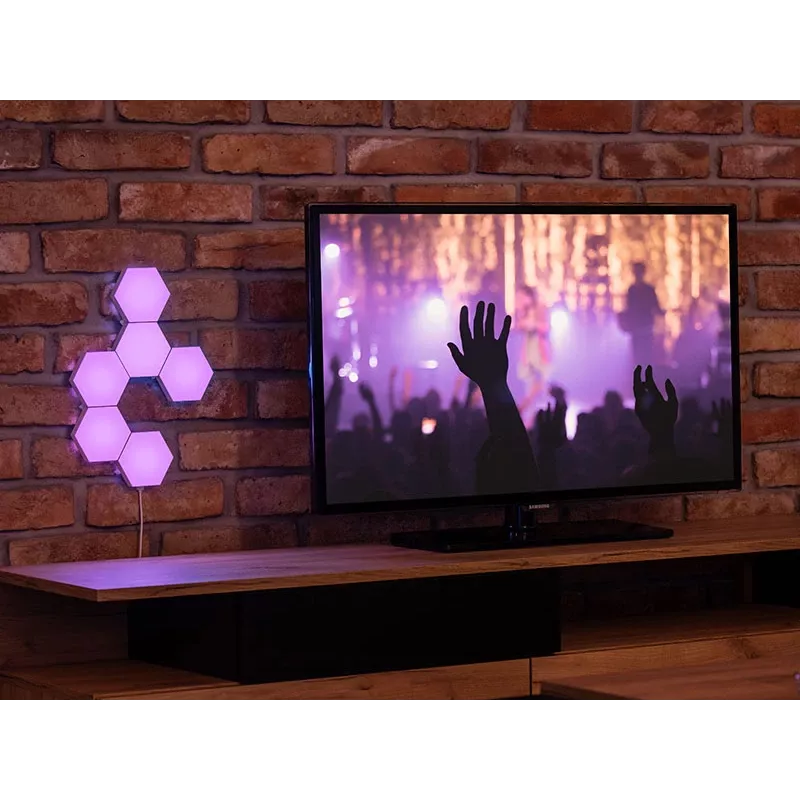Painel LED RGB embutido TRACER Smart Hexagon Tracer 47256 Ambience TRAOSW47256