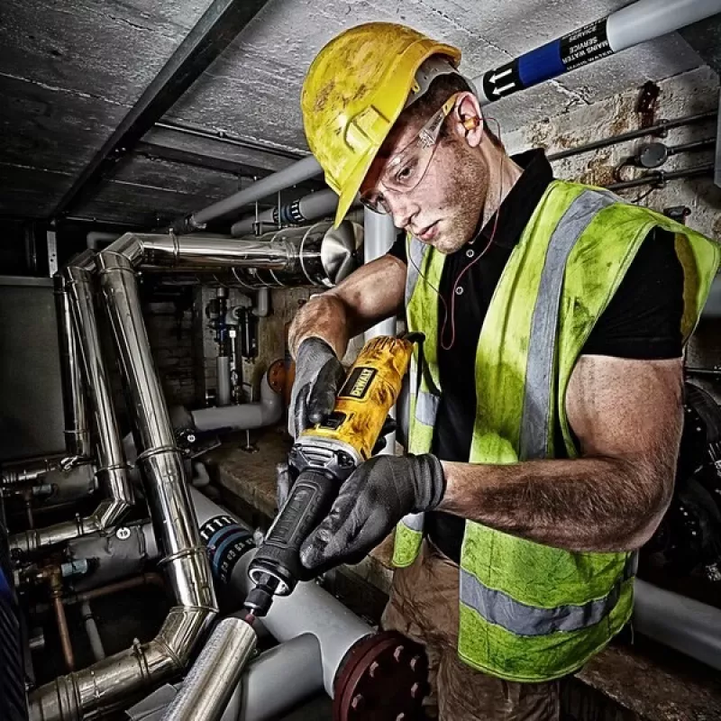 DeWALT DWE4884-QS retificadora reta 25000 rpm amarelo 450 W
