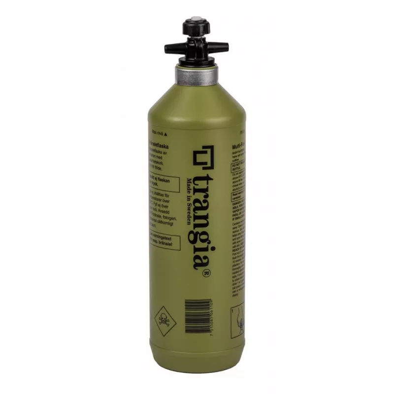 Garrafa de combustível Trangia 1l verde-azeitona