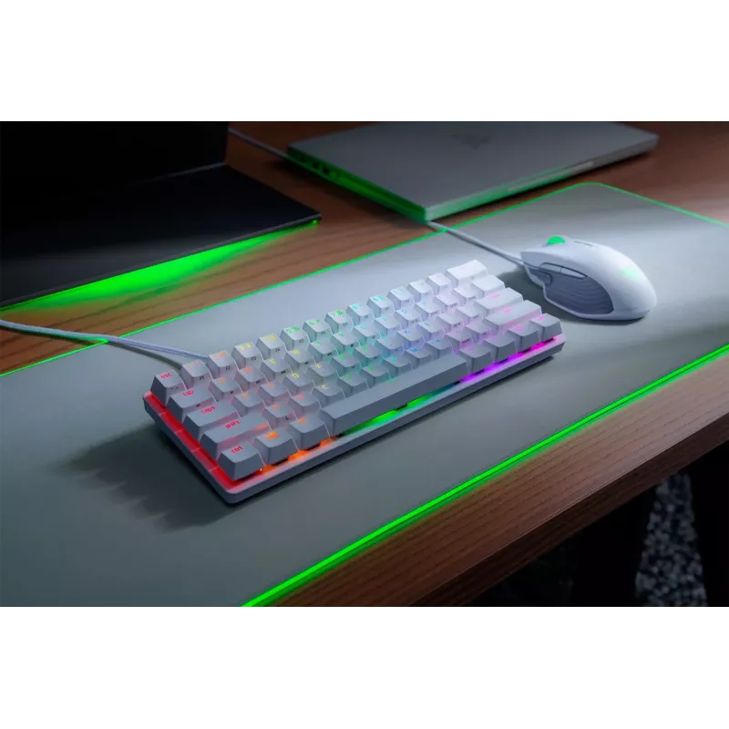 RAZER Huntsman Mini - Mercury Edition - Purple Switch - Layout US Teclado