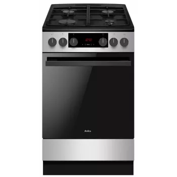 Fogão AMICA 523GEH3.33ZpTsDFA forno PIZZA, fogão a gás independente, classe de eficiência energética A
