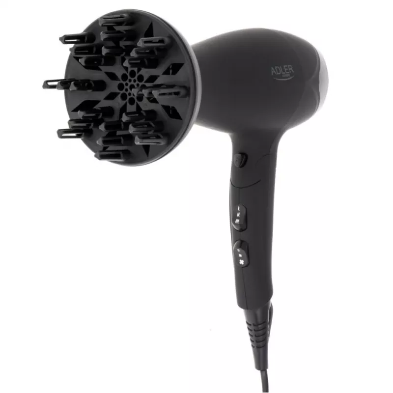 Secador de cabelo Adler AD 2267 preto, 2500 W