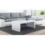 Mesa de centro / mesa lateral / mesa de canto Cama TESS120 BI/BI forma retangular 2 perna(s)