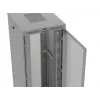 Armário rack 19 polegadas LANBERG FF01-8047-23SL 47U 800x1200 mm cinzento portas perfuradas