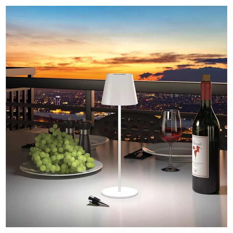 Candeeiro de mesa LED RealPower TableLight 360 RGB 3W IP44 1800mAh