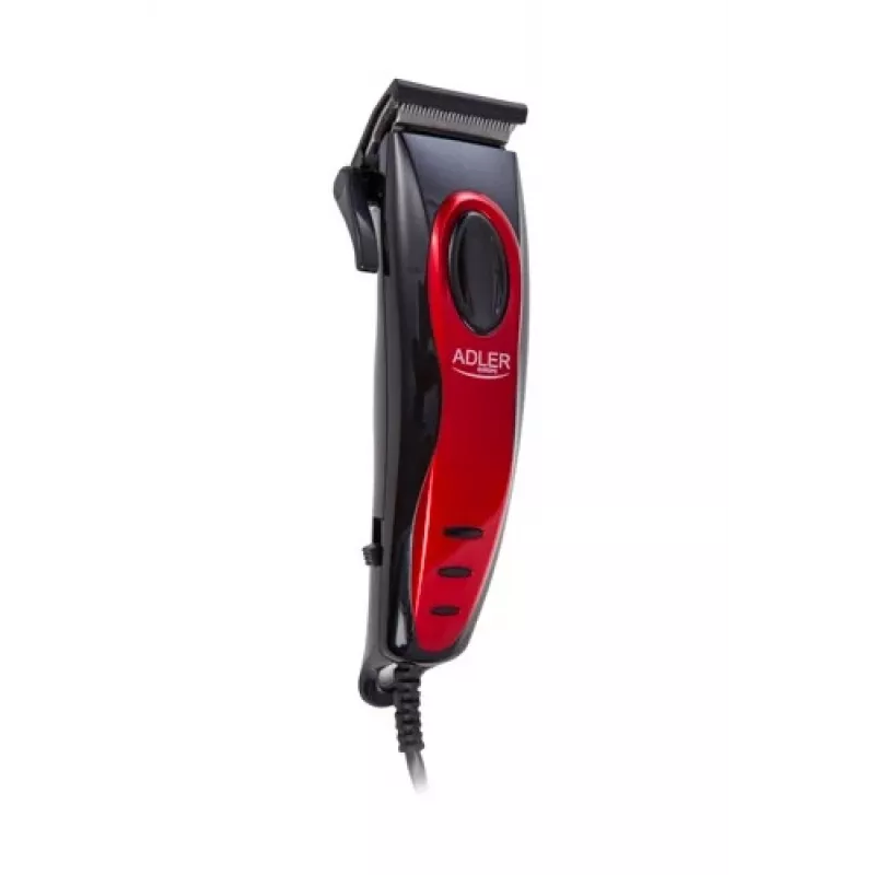 Máquina de cortar cabelo / aparador de barba Adler AD 2825 preto, vermelho