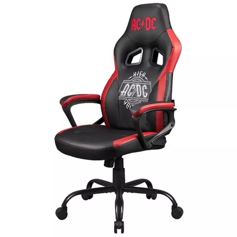 Cadeira gaming universal Subsonic SA5642-A1 assento almofadado preto vermelho branco
