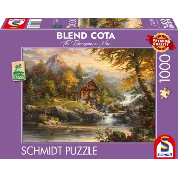Blend Cota: Casa de verão, Puzzle 1000 peças