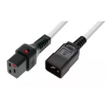 Cabo Microconnect MC-C19C20LOCK-2M-W com bloqueio C19 para C20 2 m