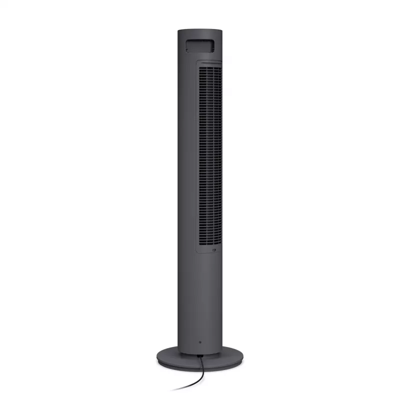 Ventilador Duux | Elevate | Ventilador de torre | Cinzento | Diâmetro 29 cm | Níveis de velocidade 12 | Oscilação | 4-40 W