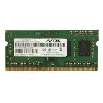 Memória para portátil SO-DIMM DDR3 AFOX 8 GB 1333 MHz 1,35 V Single Channel 1x8 GB