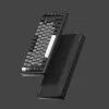 Teclado gaming mecânico AKKO MonsGeek M1W SP rosa e branco wireless RGB V3 Piano Pro Switch
