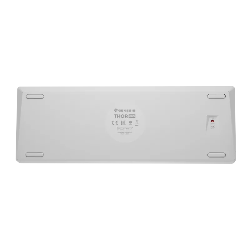 Teclado gaming Genesis THOR 660 G2 — sem fios (2,4 GHz, Bluetooth) e modo USB com fios