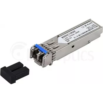 Transceptor SFP 1G LX de fibra ótica CBO SFP-1G-LX-20KM — 1 Gbit/s, monomodo, até 20 km
