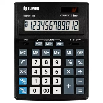 Calculadora de escritório Eleven CDB1201-BK (EU)