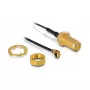 Conector de cabo DeLOCK 88417 I-PEX M SMA F Preto