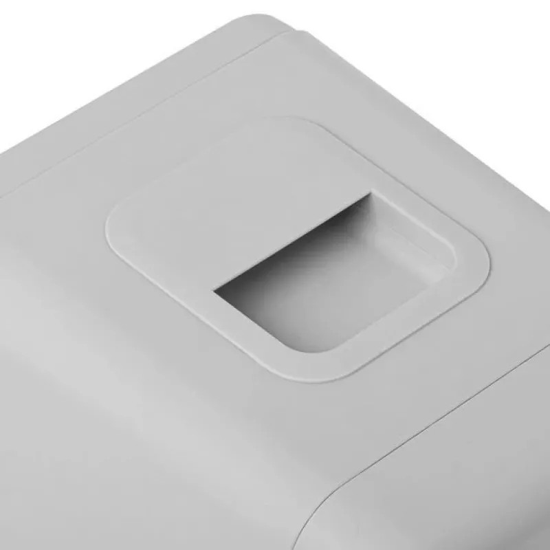 Mini-frigorífico Adler AD 8084G — compacto cinzento 12V/230V, capacidade 4 L, portátil, porta com dobradiça à direita