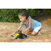 Bulldozer de brincar Lena Truxx 2 caixa aberta 04512, veículo de construção em plástico, brinquedo de empurrar, tamanho compacto