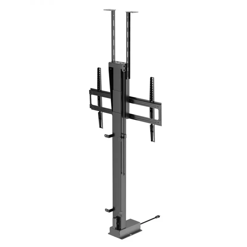 Suporte elétrico de teto/chão Maclean, extensível, 43''-88'', VESA 600x400, máx. 60 kg, 100-240 V AC, 50/60 Hz