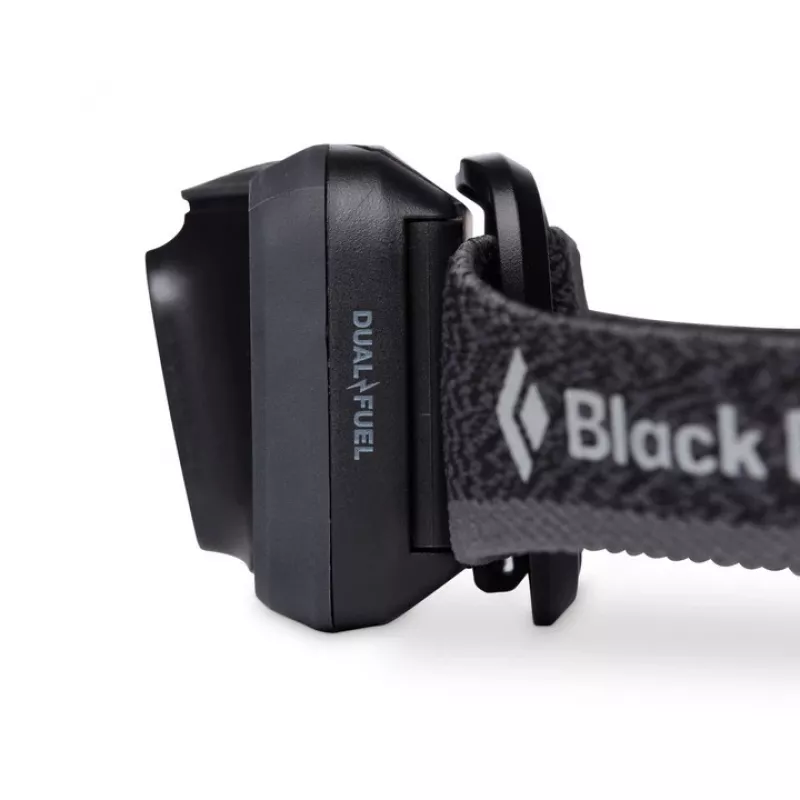 Lanterna frontal Black Diamond Spot 400 – 400 lm, LED, à prova de água IPX8, AAA, alcance 12–100 m, preta