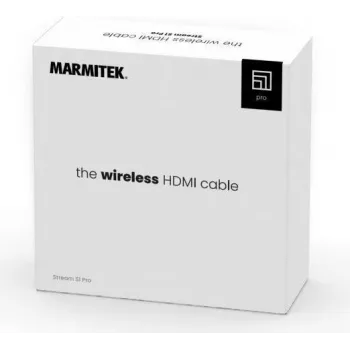 Cabo HDMI sem fios Marmitek Stream S1 Pro 4K 60Hz - extensor HDMI sem fios, alcance até 30 m