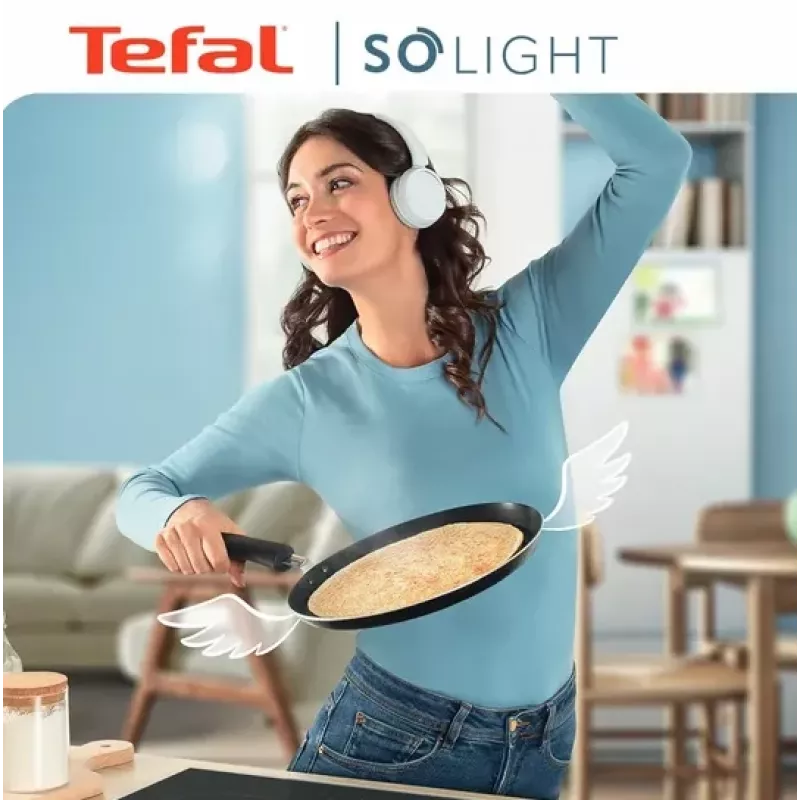 Frigideira para panquecas Tefal H0563842 antiaderente durável, redonda 24 cm