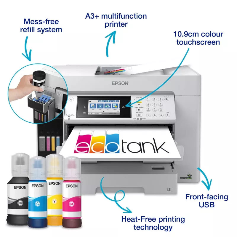 Epson EcoTank Pro ET-16685 Jato de tinta A3 4800 x 1200 DPI 25 ppm Wi-Fi